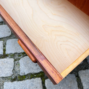 Kommode Teak mit Schloss aus Dänemark