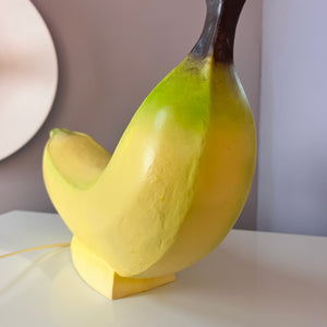 Tischlampe Popart Banane von Heico 70er West Germany
