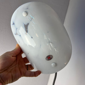 Wandlampe weiß Glas von EL Light aus Dänemark