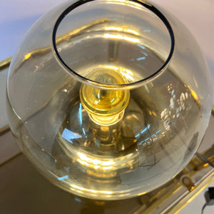 Tischlampe Rauchglas von Raak
