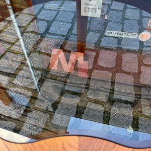 Couchtisch Teak Rauchglas