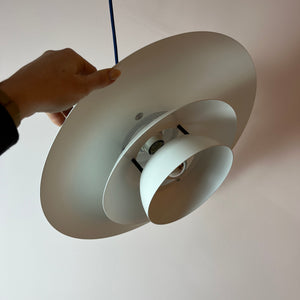 Lamellenlampe weiß aus Dänemark