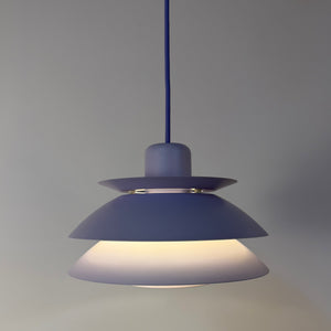 Lamellenlampe Typ 776 flieder von Horn