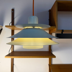 Lamellenlampe Typ 753 weiß von Horn