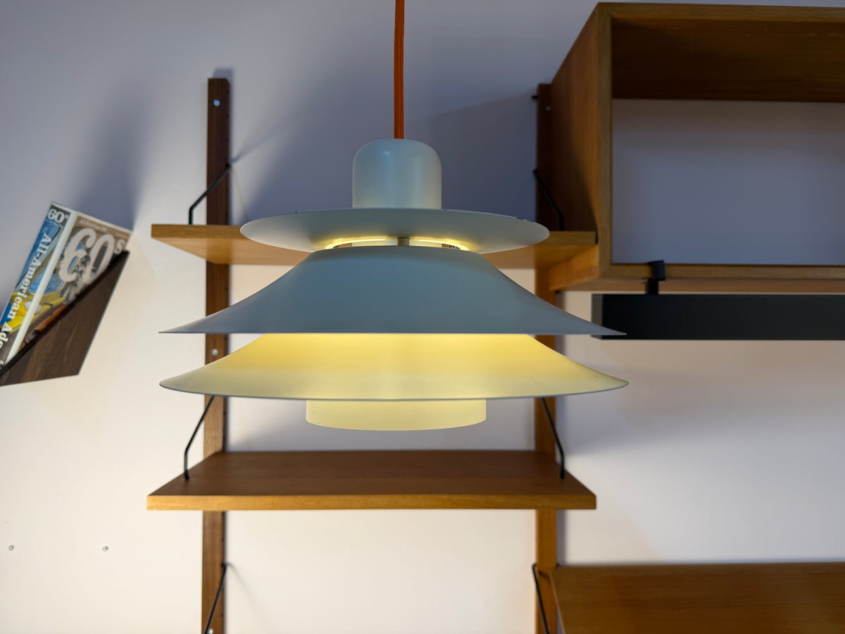 Lamellenlampe Typ 753 weiß von Horn