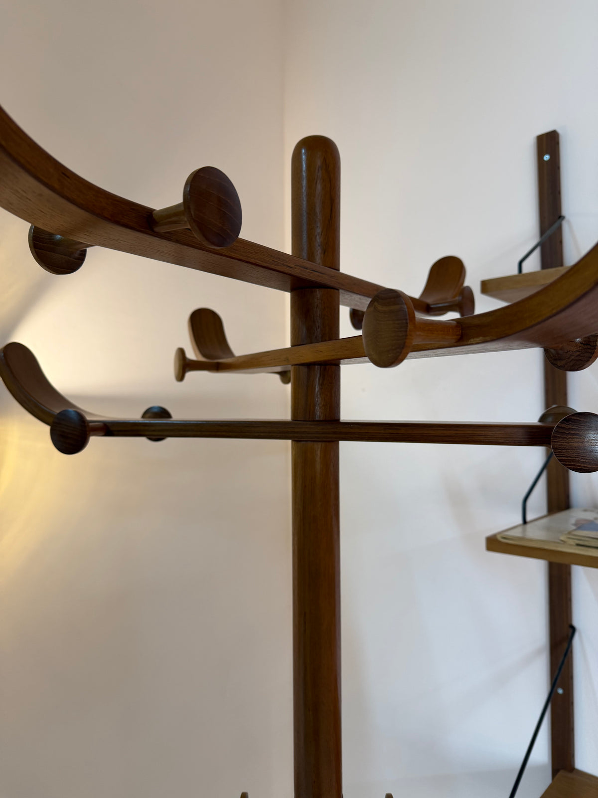 Garderobe No. 20 Teak von Søren Nissen & Ebbe Gehl für Aksel Kjersgaard