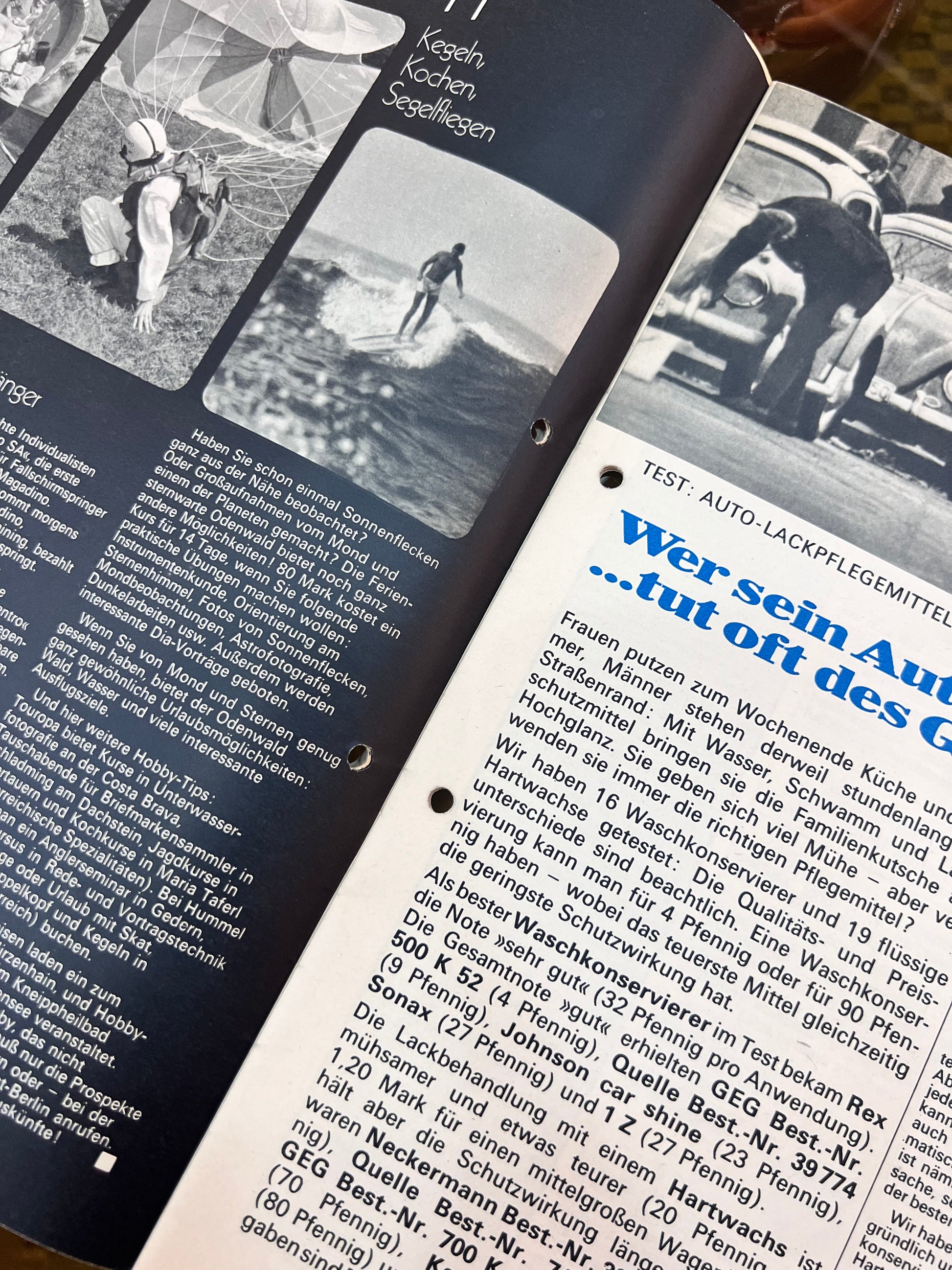 Stiftung Warentest Zeitschrift April 1970