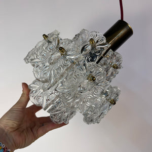 Hängelampe Kristallglas von Kinkeldey