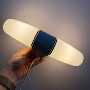 Wandlampe Modell 6068 weiß von Wilhelm Wagenfeld für Lindner