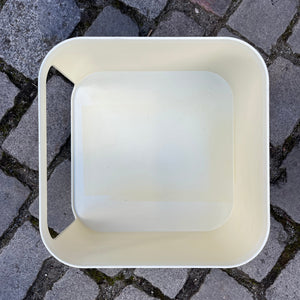 Beistelltisch Componibili weiß von Anna Castell Ferrieri für Kartell