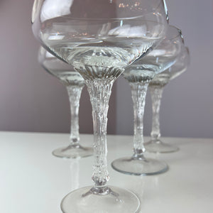 Set: 4x Weinglas Split von Pavel Hlava für Rosenthal Studio Linie