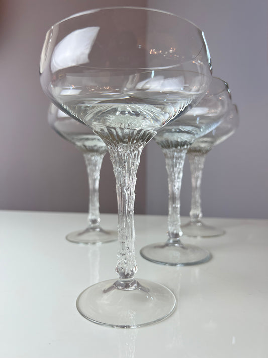 Set: 4x Weinglas Split von Pavel Hlava für Rosenthal Studio Line