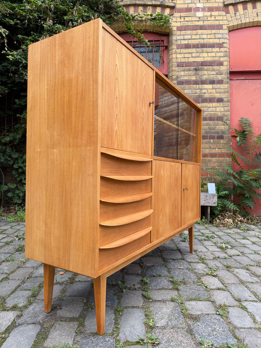 Highboard Typ 602/G Esche von Franz Ehrlich für Hellerau