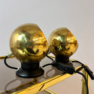 Set: 2x Kugellampe gold von Horn