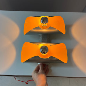 Wandlampe gelb silber von Massive