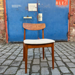 Set: 6x Polsterstuhl beige Teak von Casala