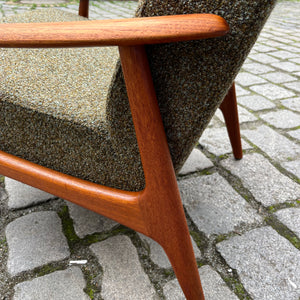 Sessel oliv Teak aus Dänemark