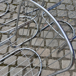 Freischwinger Chrom von Gastone Rinaldi