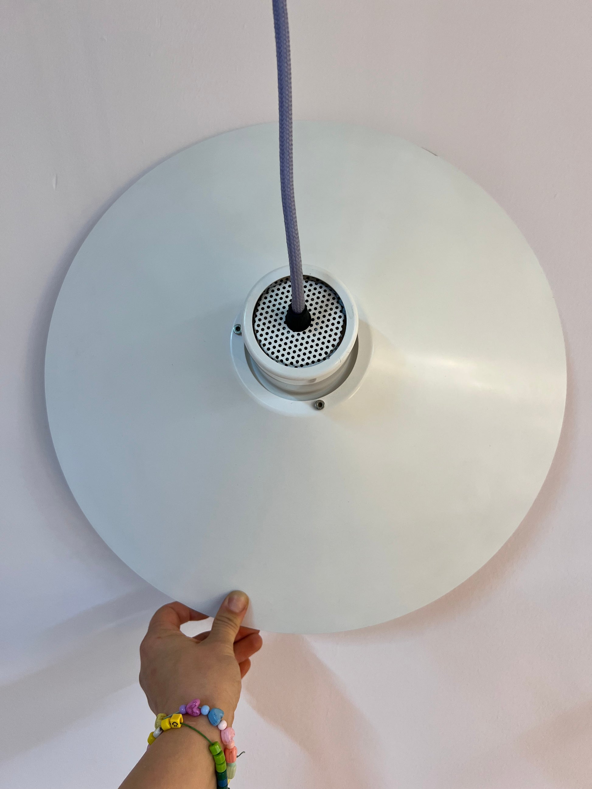 Lamellenlampe Trapez von Christian Hvidt für Nordisk Solar