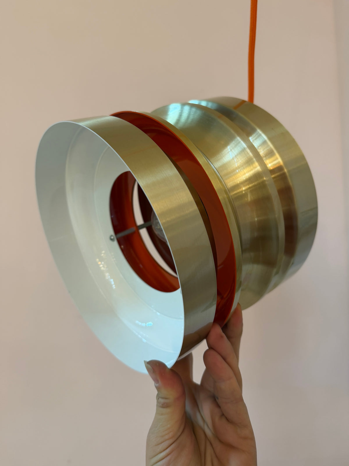 Hängelampe gold orange von Carl Thore
