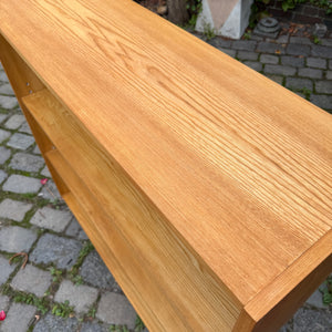 Regal Typ 470 Esche mit neuen Chromfüßen von Joachim Nebelung für Hellerau