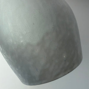Set: Vase und Karaffe mintgrün weiß Keramik aus Westdeutschland