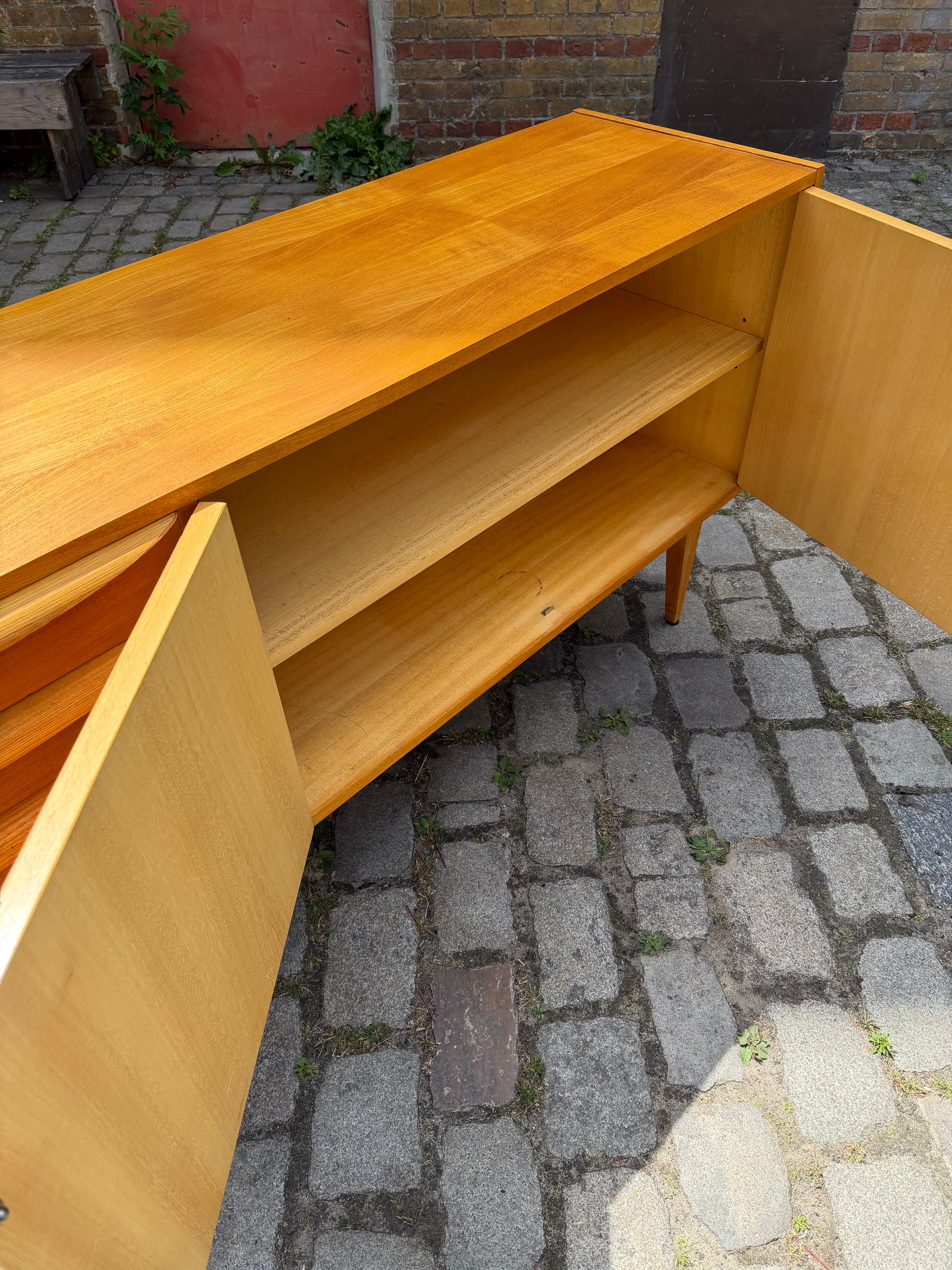 Sideboard Typ 602/K Esche von Franz Ehrlich für Hellerau