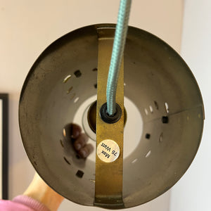 Hängelmape mit Messing Blättern von Svend Aage Holm Sørensen