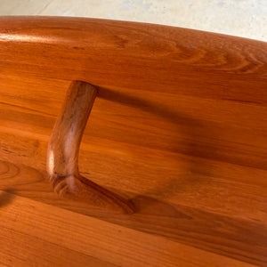 Halbrunde Garderobe Teak von Lysgaard Møbler