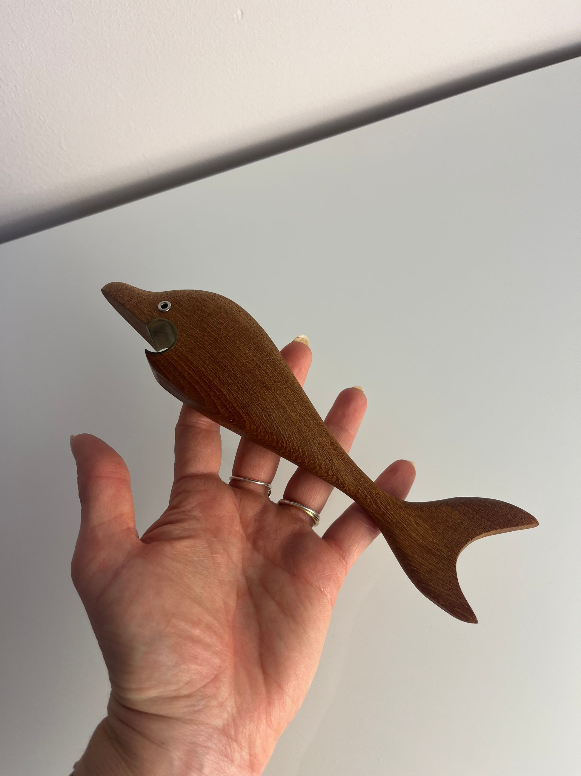 Flaschenöffner Fisch Teak aus Dänemark