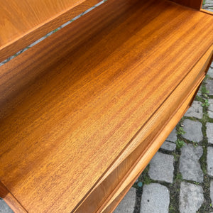 Schrank mit Klappfächern & Vitrine von VEB Möbelindustrie Halle