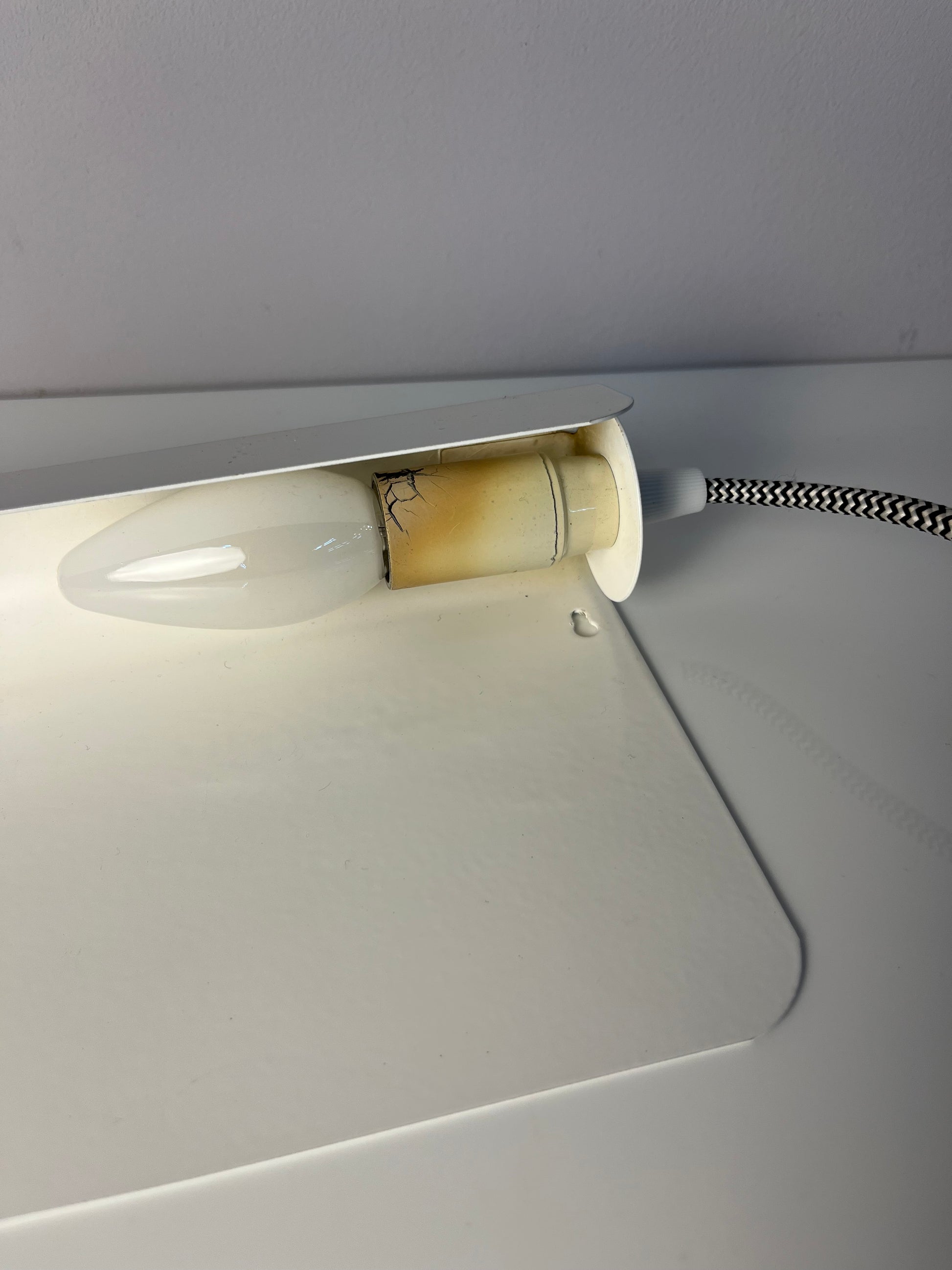 Wandlampe weiß aus Dänemark