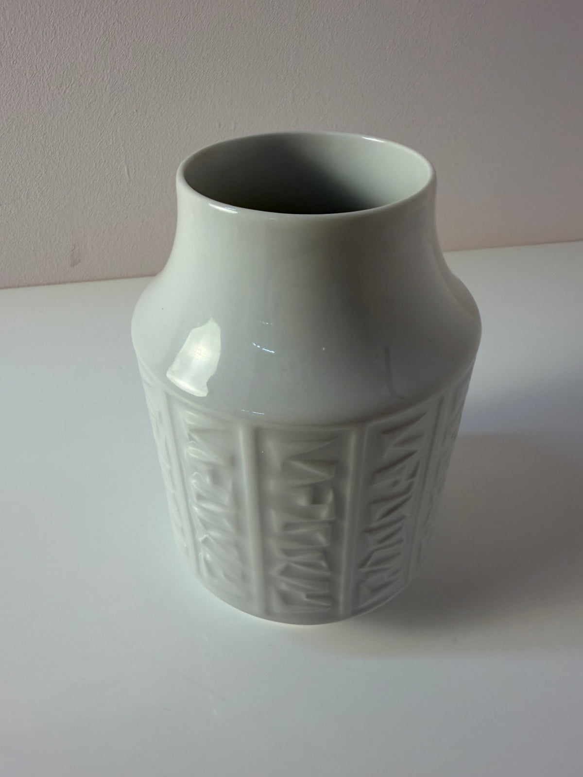 Vase weiß Porzellan von Winterling Bavaria