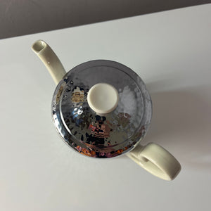 Kaffeekanne mit Warmhalter von J. Kronester Bavaria