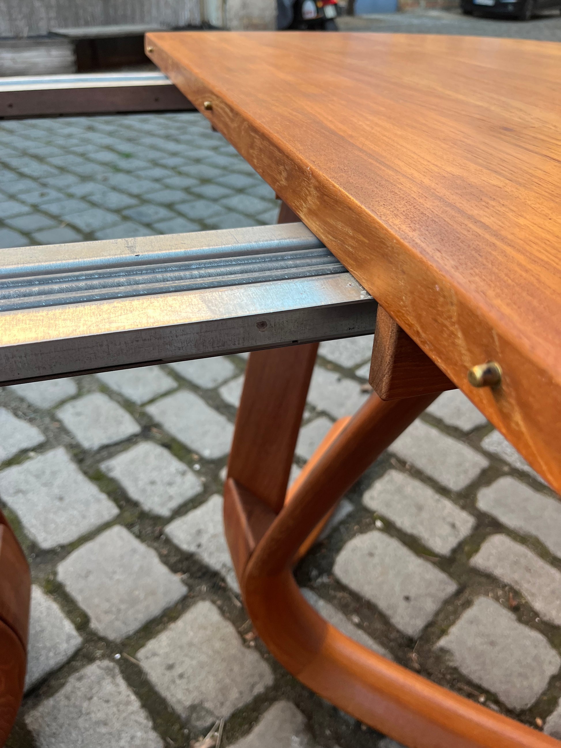 Ovaler ausziehbarer Esstisch Teak von Snedkergaarden