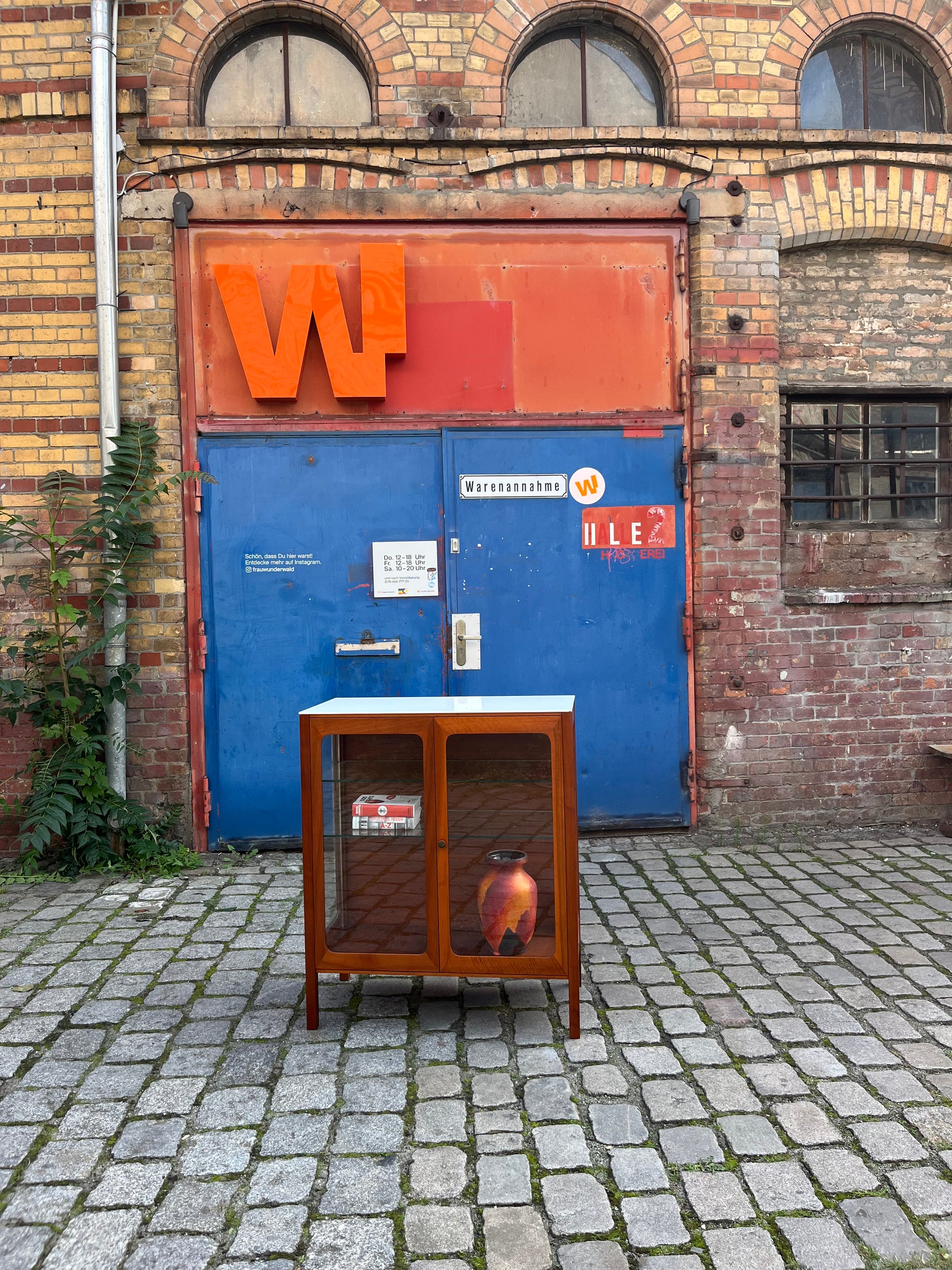 Vitrine Teak Glas von Hans Eichenberger für Röthlisberger