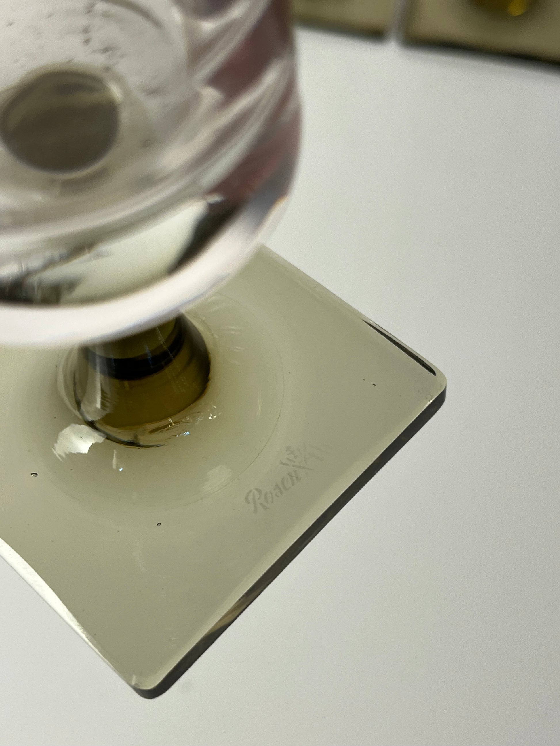 Set: 6x Sektkelch Modell Berlin mit Rauchfuß von Georg Jensen für Rosenthal