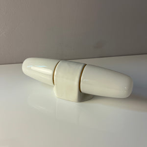 Wandlampe Modell 6068 weiß von Wilhelm Wagenfeld für Lindner