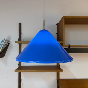Hängelampe Modell Apollo blau Kunststoff von Nordisk Solar