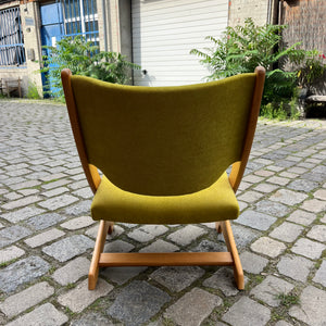 Sessel Z grün neu gepolstert