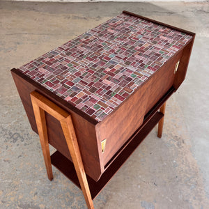 Kleiner Konsolentisch Teak aus Dänemark