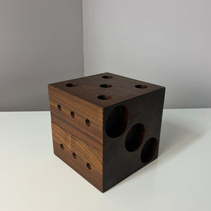 Großer Würfel Teak aus Dänemark