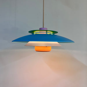Lamellenlampe neu lackiert, Dänemark