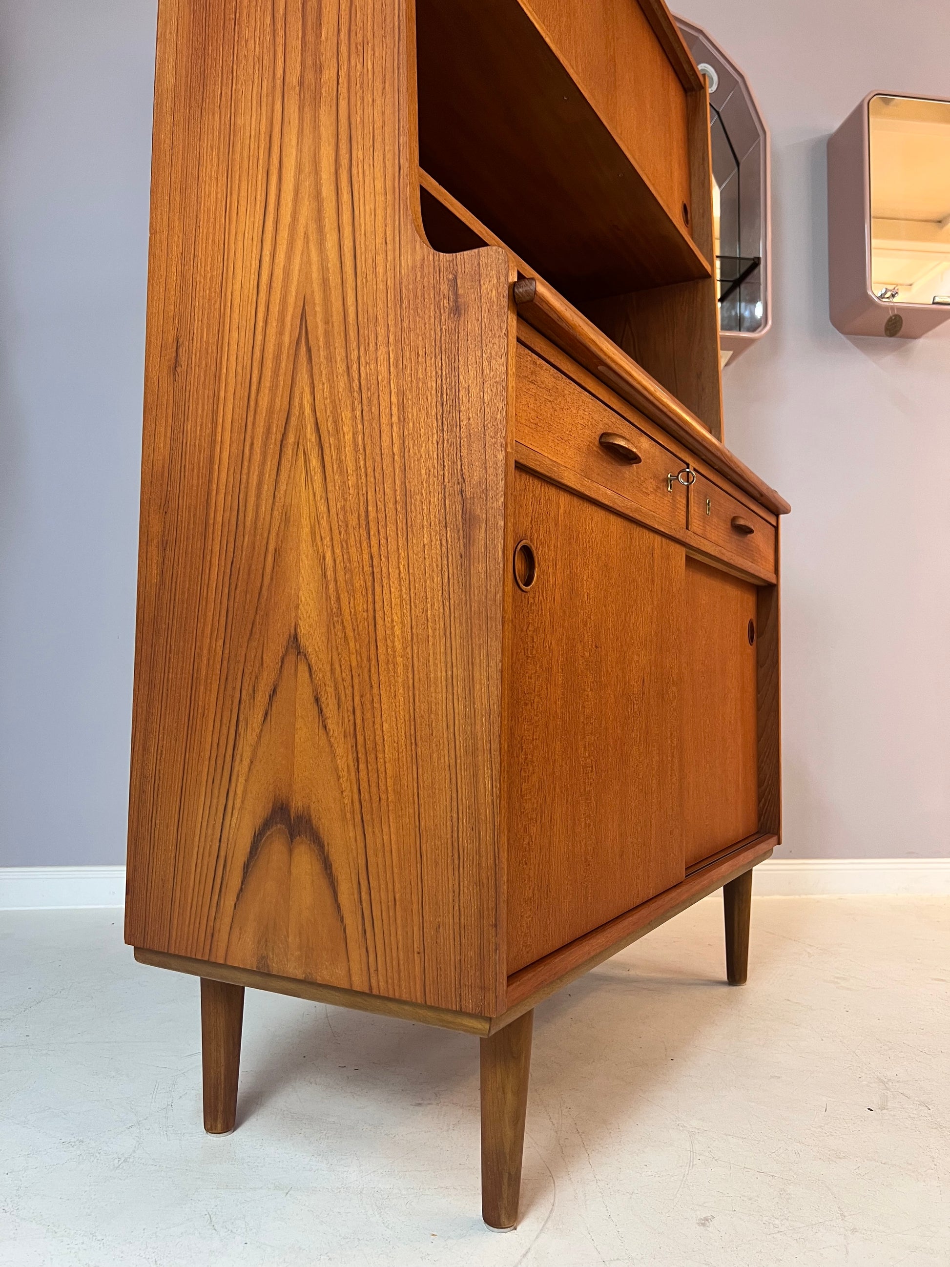 Bücherregal Teak von Korinth Møbelfabrik