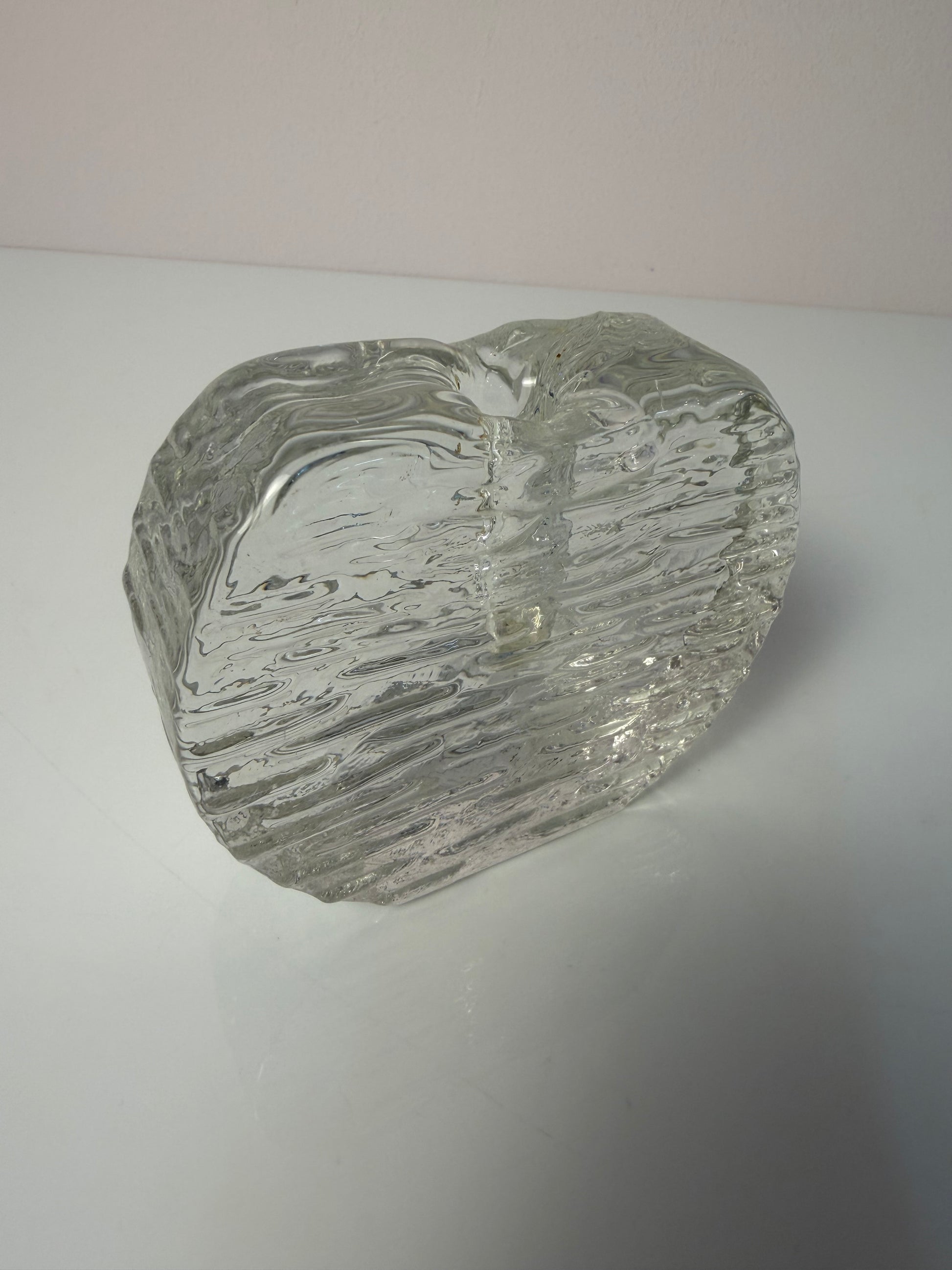 Solifleur Vase Kristallglas von Ritzenhoff
