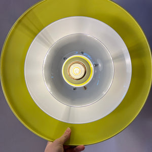 Lamellenlampe teils neu lackiert aus Dänemark