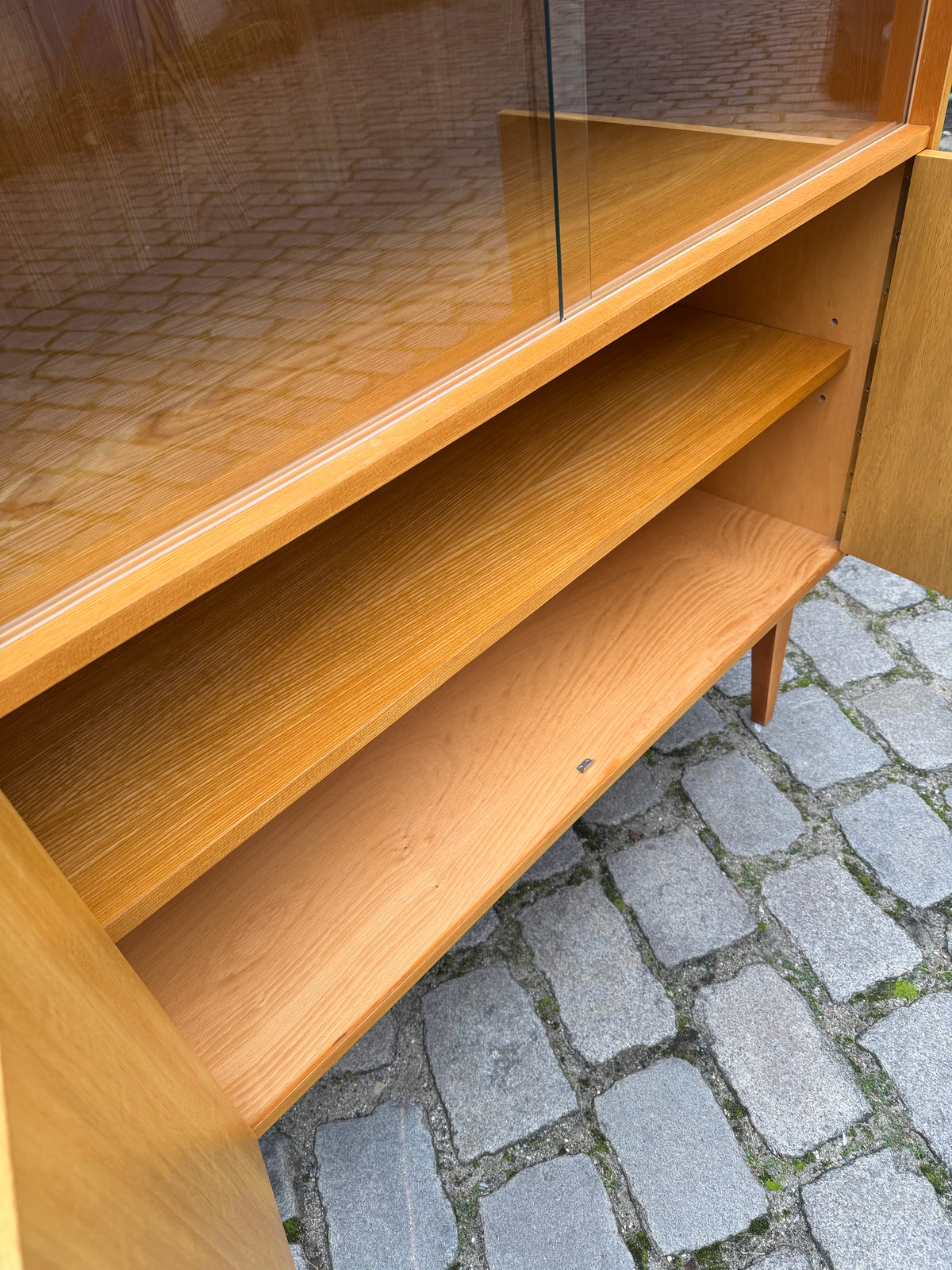 Highboard Typ 602/G Esche von Franz Ehrlich für Hellerau