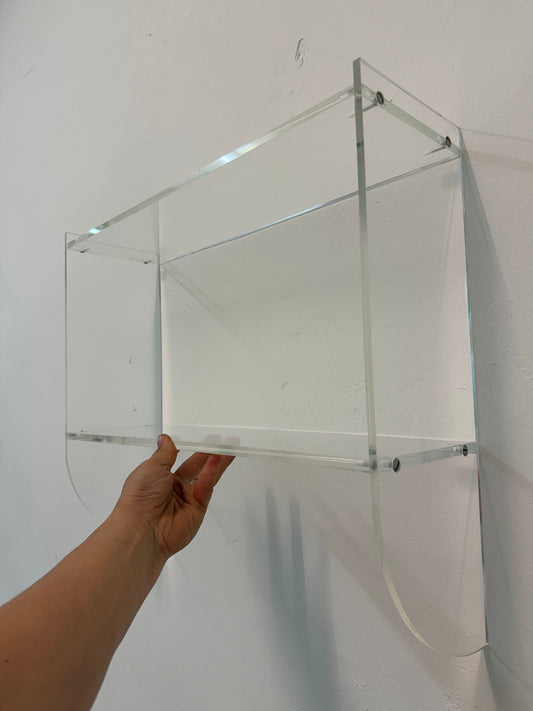 Wandregal transparent Acryl