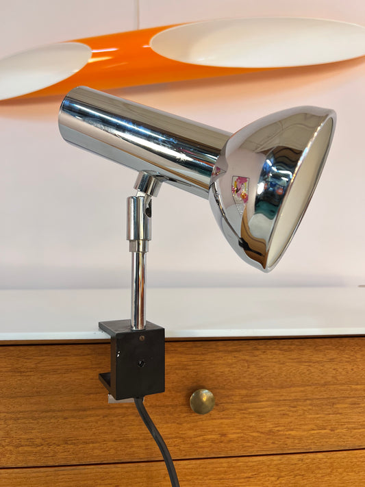 Klemmlampe Chrom von Cosack