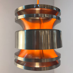 Hängelampe anthrazit orange von Carl Thore für Granhaga